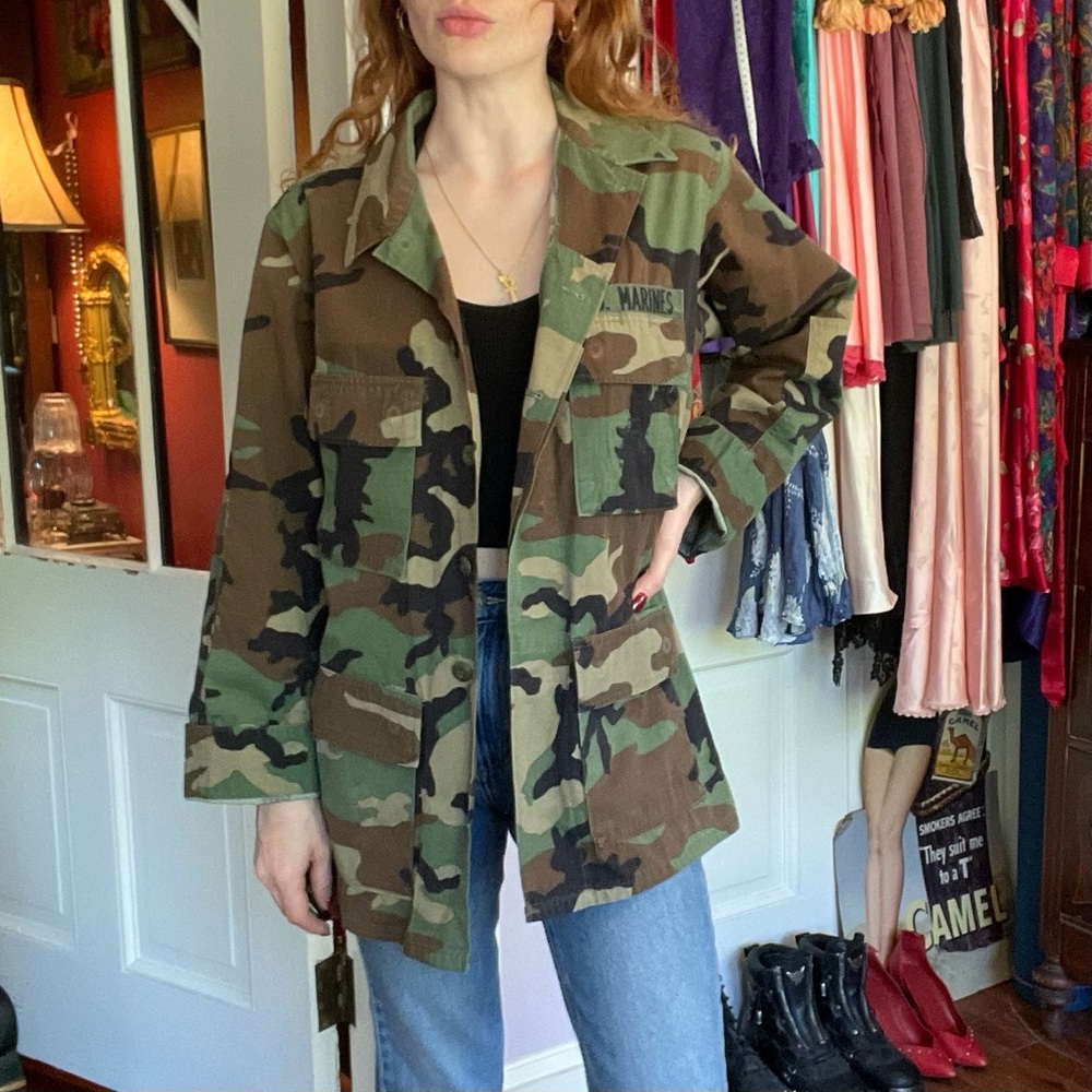 Vintage Marines Camouflage Jacket - Picture 2 of 12